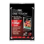 Protges Cartes Standard  Ultra Pro - 130 PT Black Border UV One-Touch Magnetic Holder