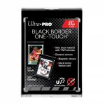 Protges Cartes Standard  Ultra Pro - 23PT Black Border UV One-Touche Magnetic Holder