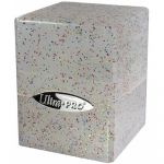 Deck Box  Ultra Pro - Satin Cube - Glitter Clear