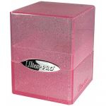 Deck Box  Ultra Pro - Satin Cube - Glitter Pink