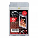 Protges Cartes Standard  Ultra Pro - 75PT UV One-Touch Magnetic Holder - Lot de 5