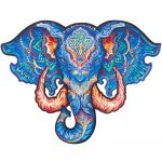 Rflxion Placement Figured Wooden Puzzles - lphant (S)