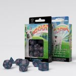 Ds Jeu de Rle Set de Ds Lama Scintillant - Paillet Bleu Fonc & Rose