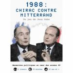 Jeu de Cartes Stratégie 1988: Chirac contre Mitterrand