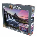  Réflexion Puzzle JC Pieri - Kirkjufellsfoss 1000 PCS & Horseshoe Bend 500 PCS
