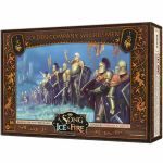 Figurine Pop-Culture Le Trne de Fer : le Jeu de Figurines - Matres d'Armes de la Compagnie Dore