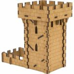 Ds Jeu de Rle Dice Tower Mdievale