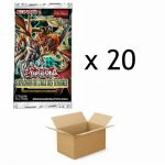 Booster en Franais Yu-Gi-Oh! Boite de 20 Boosters Explosion de l'Aile des Tnbres - Sous Blister Officiel Konami