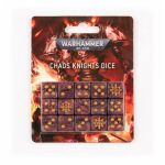Dés Jeu de Rôle Warhammer 40.000 - Chaos Knight Dice