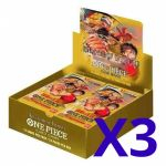 Boite de Boosters Anglais One Piece Card Game Boite de 24 boosters : OP04 - Kingdoms of Intrigue - Lots de 3