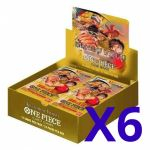 Boite de Boosters Anglais One Piece Card Game Boite de 24 boosters : Kingdoms of Intrigue lot de 6 - OP04