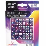 Dés  Galaxy series - Nebula - Set de 36 dés de 6