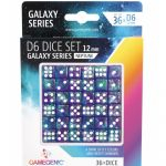 Ds  Galaxy series - Nebula - Set de 36 ds de 6