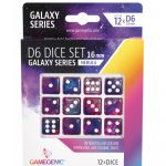 Dés  Galaxy series - Nebula - Set de 12 dés de 6