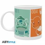  Pokmon Mug - Bulbizarre Salamche Carapuce et Pikachu