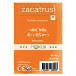 Protges Cartes Standard  Zacatrus - protges cartes Asia mini - 41x63 par 55 prenium