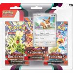 Coffret Pokmon Tripack 3 Boosters - EV03 Ecarlate et Violet - Flammes Obsidiennes : Evoli