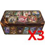 Tin Box Yu-Gi-Oh! Mega-tin 2023 : 25e Anniversaire - Les Héros du Duel - Lot de 3