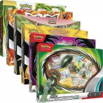 Coffret Pokémon Bundle 6 Coffrets : Hachécateur + Simiabraz + Viridium + Electrode + Mimiqui + Motorizard