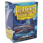 Protges Cartes Standard  Matte - Blue Dragonshield (par 100)