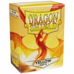 Protèges Cartes Standard  Matte - Yellow Dragonshield (par 100)