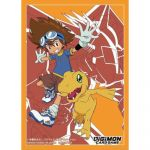 Protèges Cartes Standard Digimon Card Game Tai et Agumon - Par 60