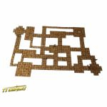 Jeu de Rôle Figurine Tabletop Scenics - Dungeon Tiles Set A