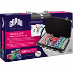 Boite de Poker - Mallette Premium Copag - 300 Jetons 11,5g marqués, 2 Jeux Copag Poker Plastic