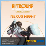 Boite de Riftbound - Nexus Night - Mercredi 25 Mars 2026 à 19h - Oberkampf