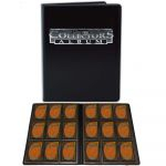 Portfolio  Portfolio Uni Noir - 10 Pages De 9 Cases 180 Cartes