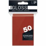 Protèges Cartes Standard  Sleeves Ultra-pro Standard Par 50 Rouge