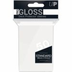 Protèges Cartes Standard  Sleeves Ultra-pro Standard Par 50 Blanc
