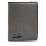 Portfolio  Premium Pro-binder - Simili Cuir Gris -  360 Cases (20 Pages De 18)