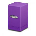 Deck Box  Satin Tower Deck Box Violet ( Compartiment avec D )