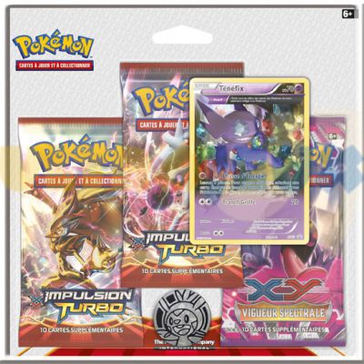  Pokmon Pack 3 Boosters - Xy Impulsion Turbo - Tnfix