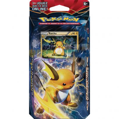 Decks Prconstruits Pokmon Xy - Impulsion Turbo - Flamme Etincelante - Raichu