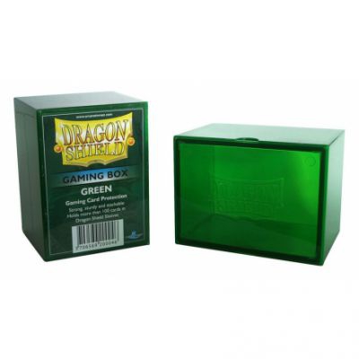 Deck Box  Dragon Shield Gaming Strong Box - Rigide Vert - 100 Cartes