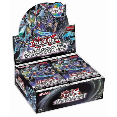 Booster Franais Yu-Gi-Oh! Boite De 24 Boosters Les Aventuriers Ails