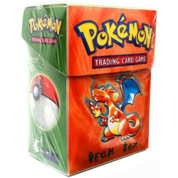 Deck Box et Rangement Pokmon Deck Box Pokmon 1g Dracaufeu (charizard) + 60 Protges Cartes Ultra-pro Transparent