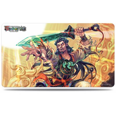 Tapis de Jeu et Wall Scroll Force of Will 60x35cm - Izanagi, Gardien Du Sceau