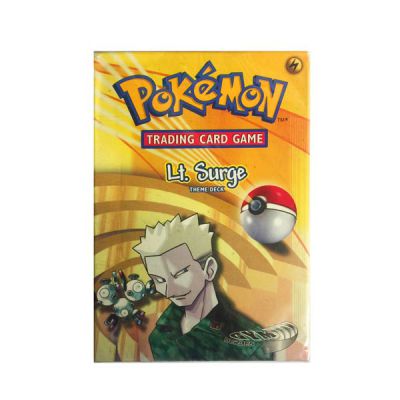 Decks Prconstruits Pokmon Gym Heroes - Lt. Surge ( Major Bob ) Theme Deck