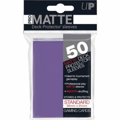 Protèges Cartes Standard  Sleeves Ultra-pro Standard Par 50 Violet Matte