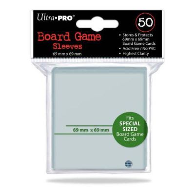 Prot�ges cartes Sp�ciaux  Prot�ges Cartes Taille Sp�ciale (69x69mm) 50 Pi�ces