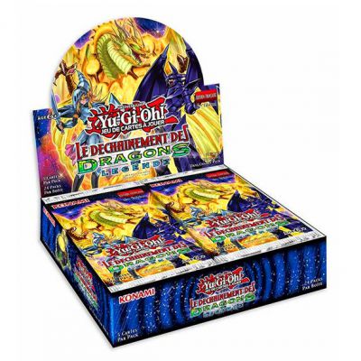 Booster Franais Yu-Gi-Oh! Boite De 24 Boosters Dragons De Lgende 3 - Le Dchanement Des Dragons De Lgende