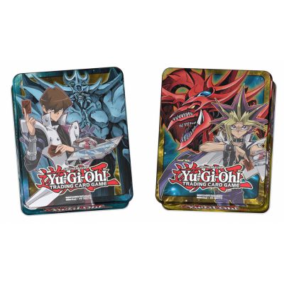 Tin Box Yu-Gi-Oh! Lot De 2 Mega-tin 2016 - Yugi Et Slifer & Kaiba Et Obelisk