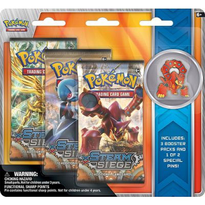 Booster Anglais Pokmon Edition Collector Pin's - Tripack Volcanion En Anglais