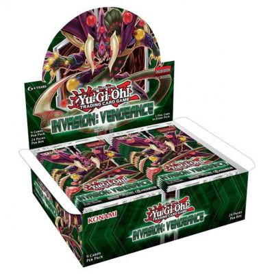 Boite de Boosters Anglais Yu-Gi-Oh! Boite De 24 Boosters - Invasion : Vengeance En Anglais