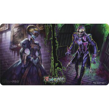 Tapis de Jeu Force of Will 60x35cm - Edition Limite - Halloween - Riza And Melder