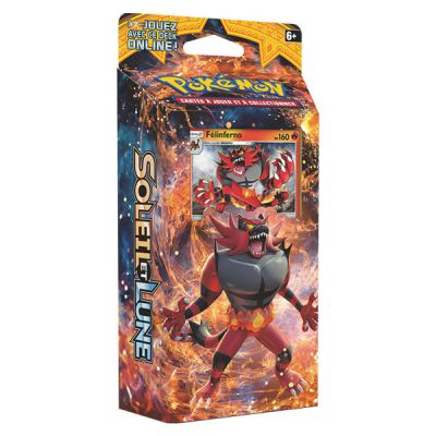 Decks Prconstruits Pokmon SL1 - Soleil Et Lune 1 - Rugissement Ardent - Flinferno