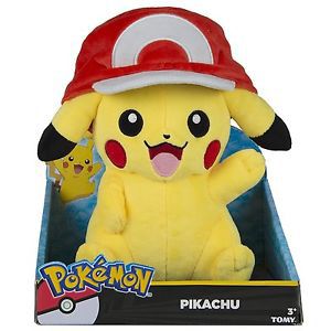 Peluche - Pokémon - Pikachu avec bonnet vert - Peluche - Achat & prix